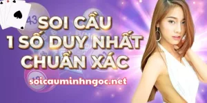Soi cầu 1 số duy nhất - Dự đoán 1 cặp số duy nhất mb chuẩn xác