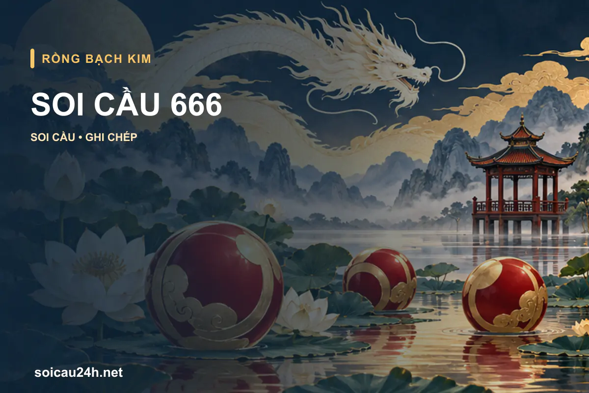 Hình rồng bạc minh họa bài soi cầu 666.