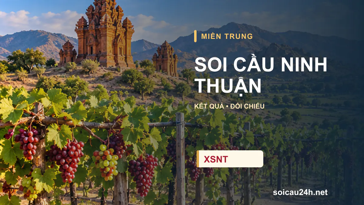 Cảnh NINH THUẬN minh họa bài soi cầu xổ số địa phương.