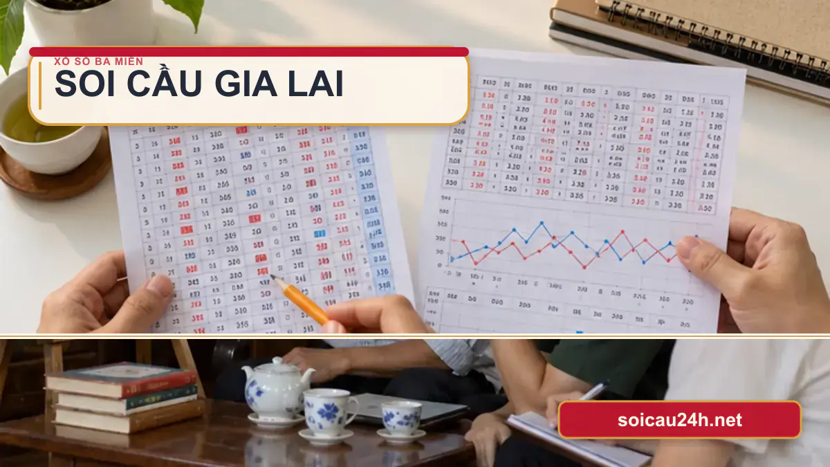 Minh họa dự đoán XSGL - Soi cầu xổ số Gia Lai theo phong cách xổ số Việt Nam.