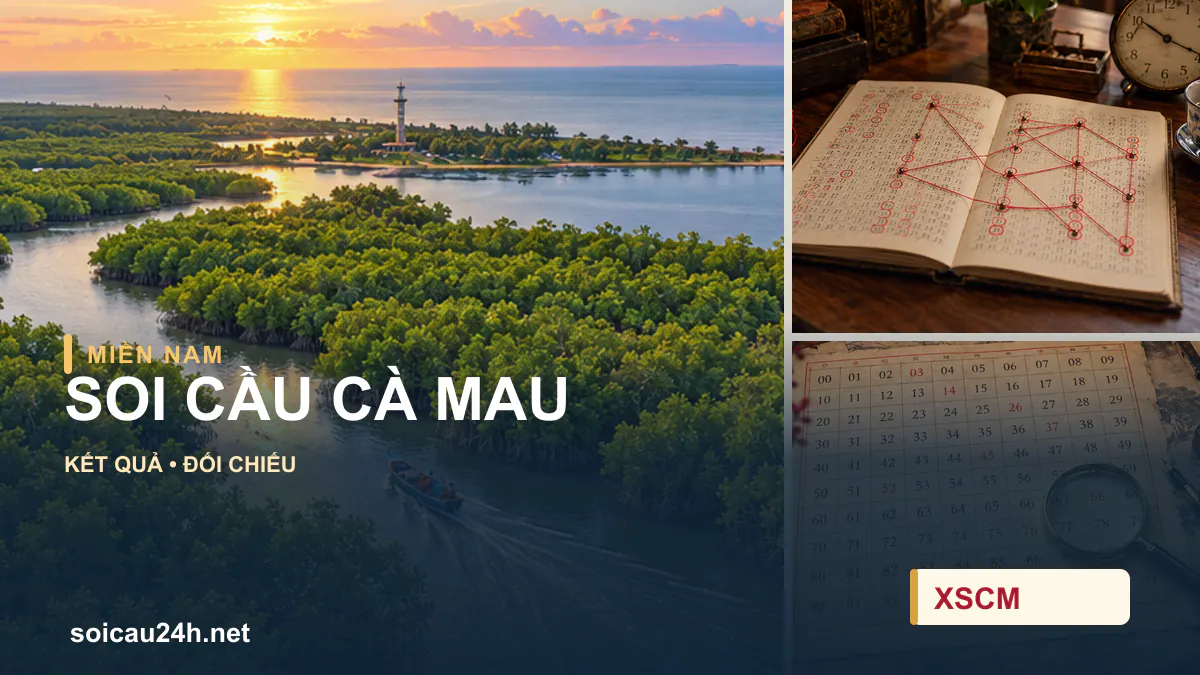 Cảnh CÀ MAU minh họa bài soi cầu xổ số địa phương.