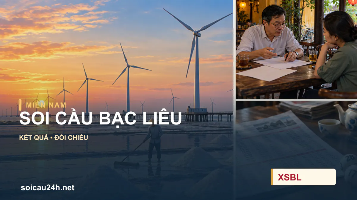 Cảnh BẠC LIÊU minh họa bài soi cầu xổ số địa phương.