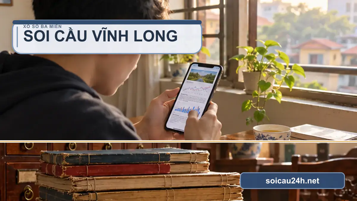 Minh họa dự đoán XSVL - Soi cầu xổ số Vĩnh Long theo phong cách xổ số Việt Nam.