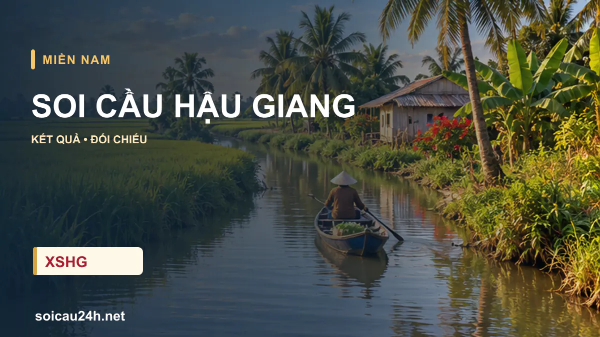 Cảnh HẬU GIANG minh họa bài soi cầu xổ số địa phương.