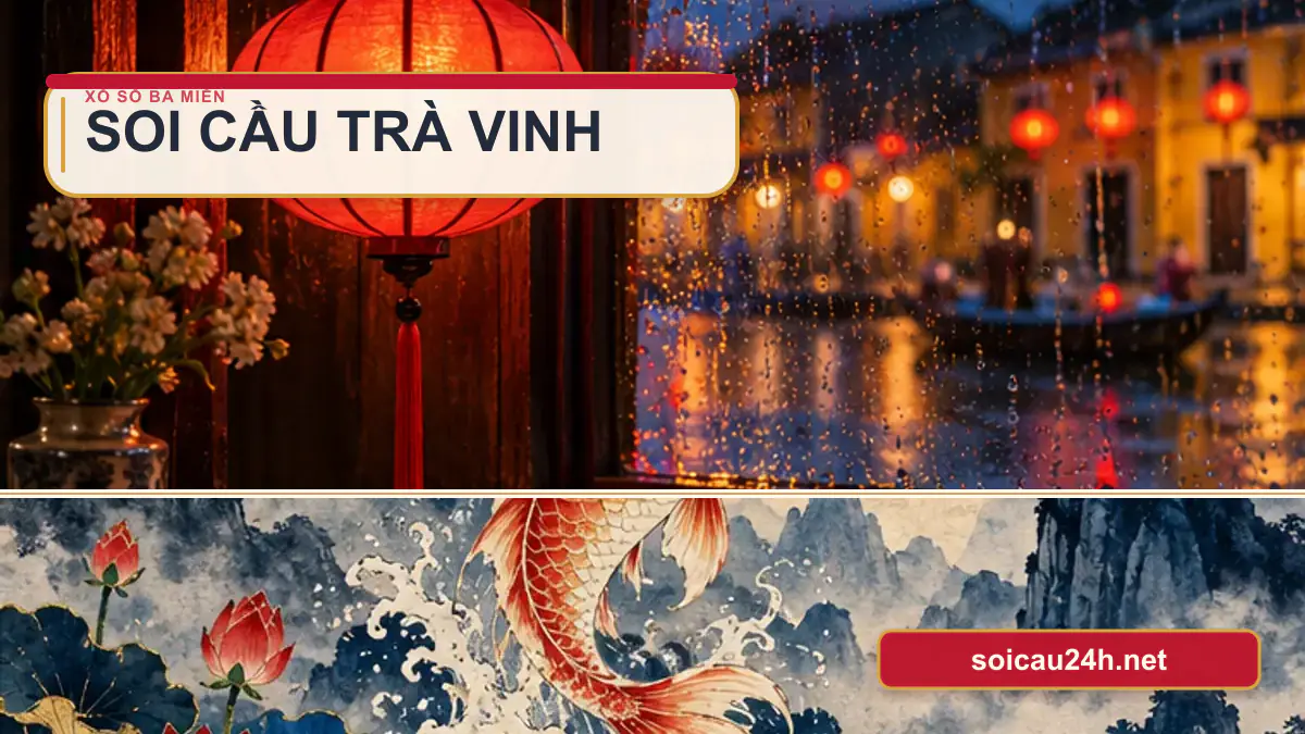 Minh họa dự đoán XSTV - Soi cầu xổ số Trà Vinh theo phong cách xổ số Việt Nam.
