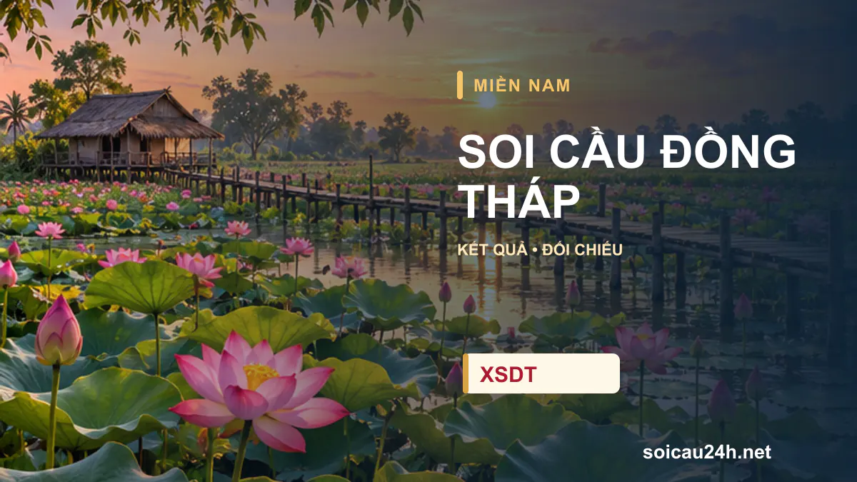 Cảnh ĐỒNG THÁP minh họa bài soi cầu xổ số địa phương.