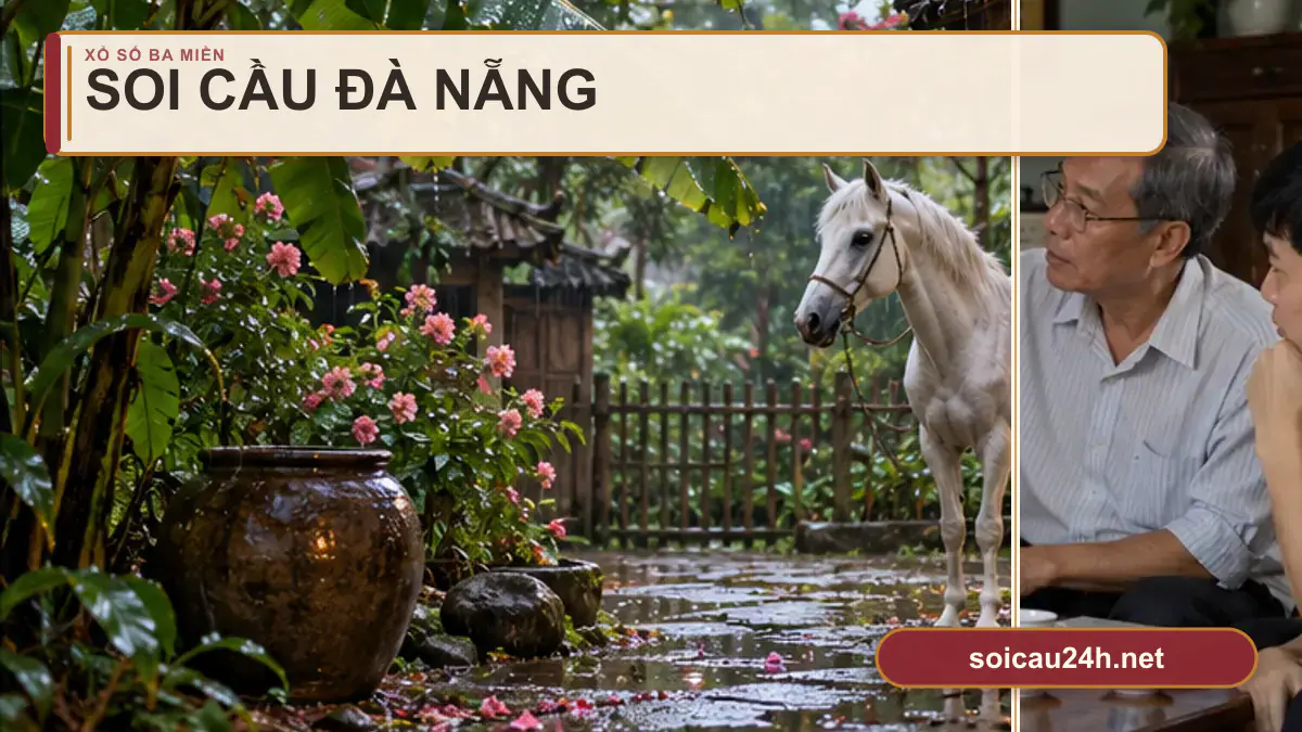 Minh họa dự đoán XSDN - Soi cầu xổ số Đà Nẵng theo phong cách xổ số Việt Nam.