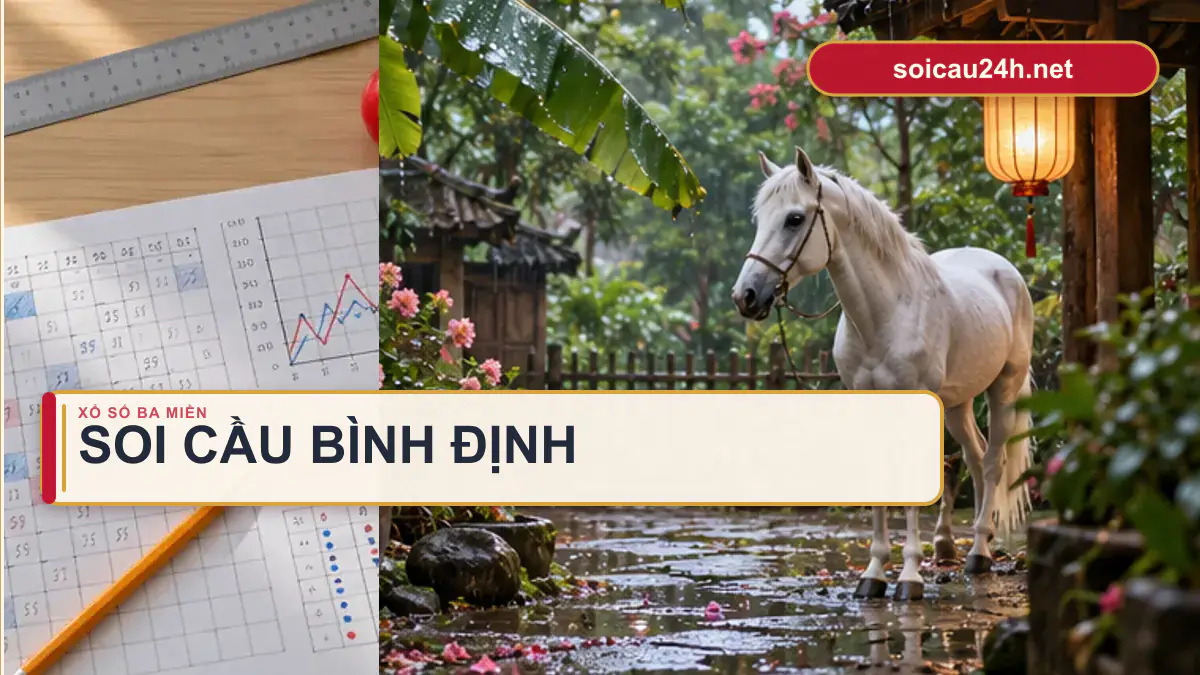 Minh họa dự đoán XSBDI - Soi cầu xổ số Bình Định theo phong cách xổ số Việt Nam.