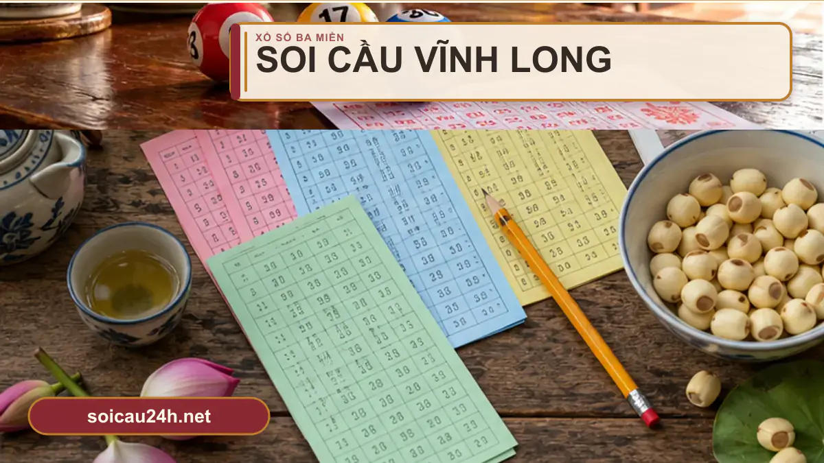 Minh họa dự đoán XSVL - Soi cầu xổ số Vĩnh Long theo phong cách xổ số Việt Nam.