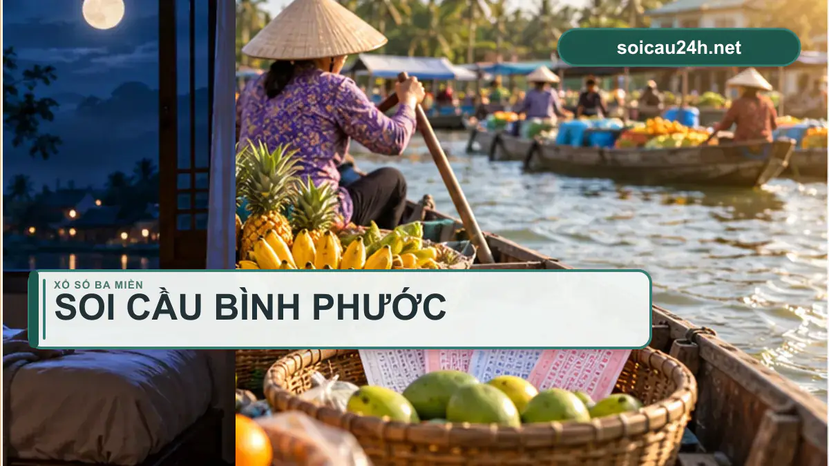 Minh họa dự đoán XSBP - Soi cầu xổ số Bình Phước theo phong cách xổ số Việt Nam.