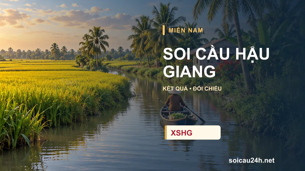 Cảnh HẬU GIANG minh họa bài soi cầu xổ số địa phương.