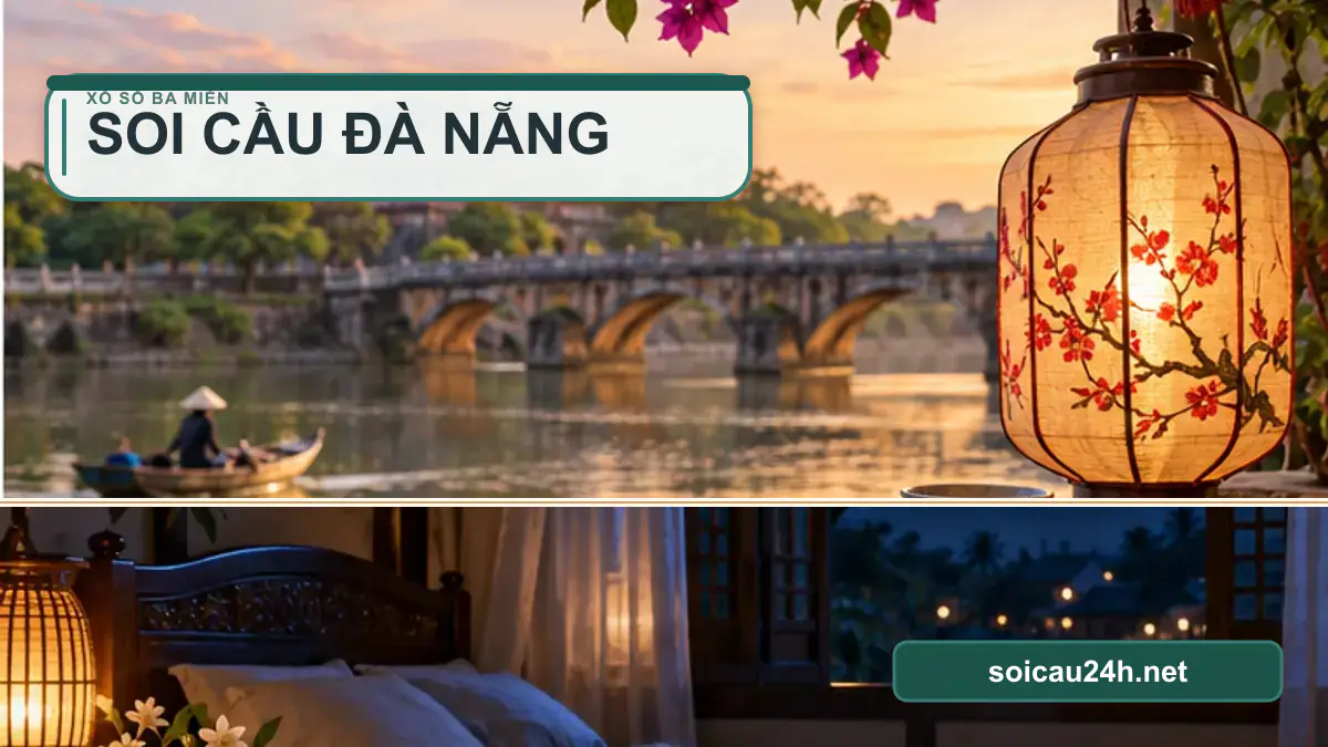 Minh họa dự đoán XSDN - Soi cầu xổ số Đà Nẵng theo phong cách xổ số Việt Nam.