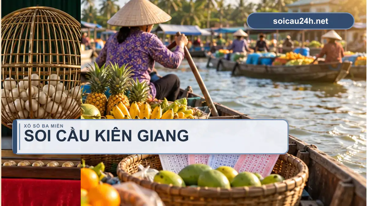 Minh họa dự đoán XSKG - Soi cầu xổ số Kiên Giang theo phong cách xổ số Việt Nam.