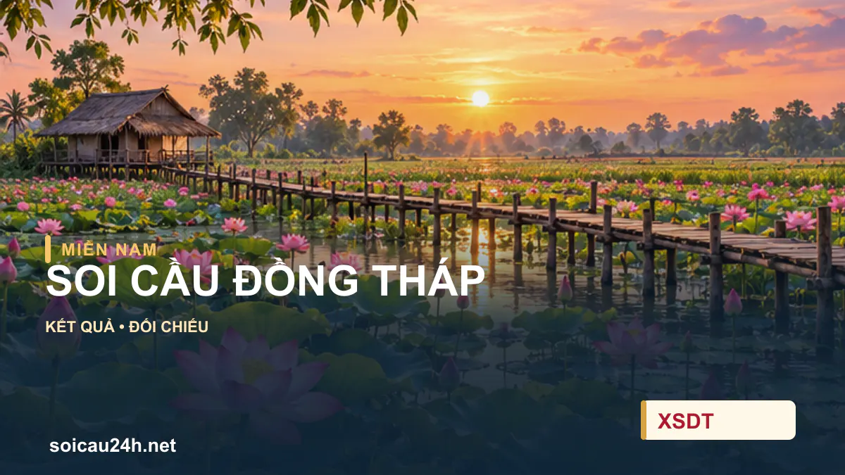 Cảnh ĐỒNG THÁP minh họa bài soi cầu xổ số địa phương.
