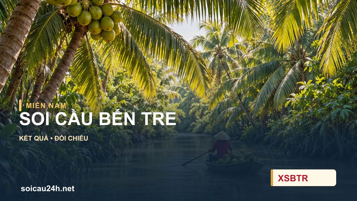 Cảnh BẾN TRE minh họa bài soi cầu xổ số địa phương.
