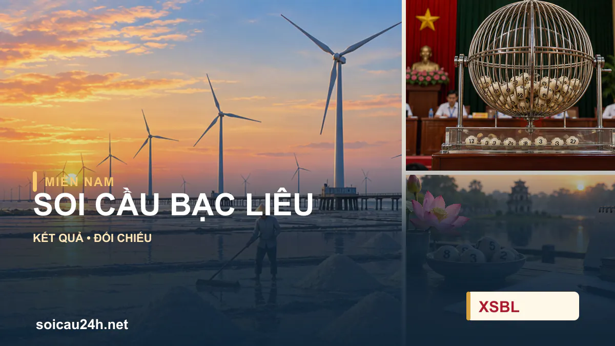 Cảnh BẠC LIÊU minh họa bài soi cầu xổ số địa phương.
