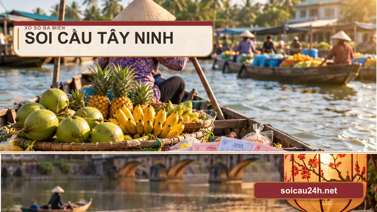 Minh họa dự đoán XSTN - Soi cầu xổ số Tây Ninh theo phong cách xổ số Việt Nam.