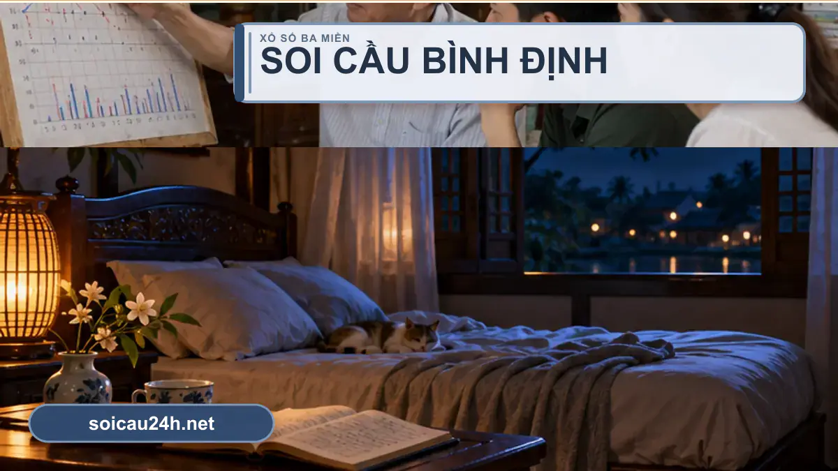 Minh họa dự đoán XSBDI - Soi cầu xổ số Bình Định theo phong cách xổ số Việt Nam.