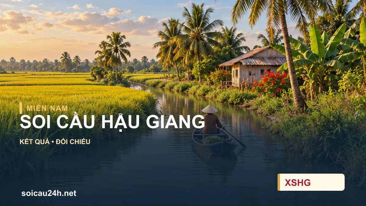 Cảnh HẬU GIANG minh họa bài soi cầu xổ số địa phương.