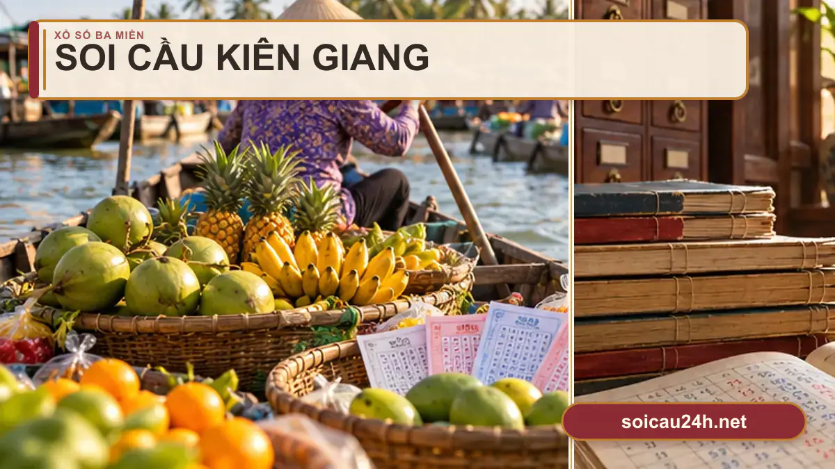 Minh họa dự đoán XSKG - Soi cầu xổ số Kiên Giang theo phong cách xổ số Việt Nam.