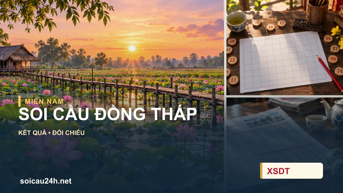 Cảnh ĐỒNG THÁP minh họa bài soi cầu xổ số địa phương.