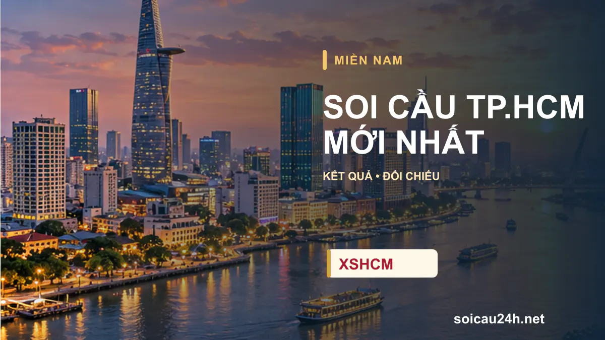 Cảnh TP.HCM minh họa bài soi cầu xổ số địa phương.