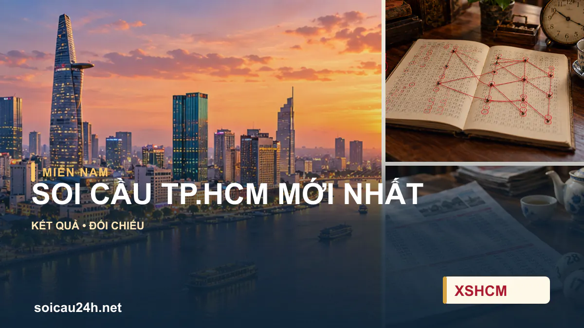 Cảnh TP.HCM minh họa bài soi cầu xổ số địa phương.