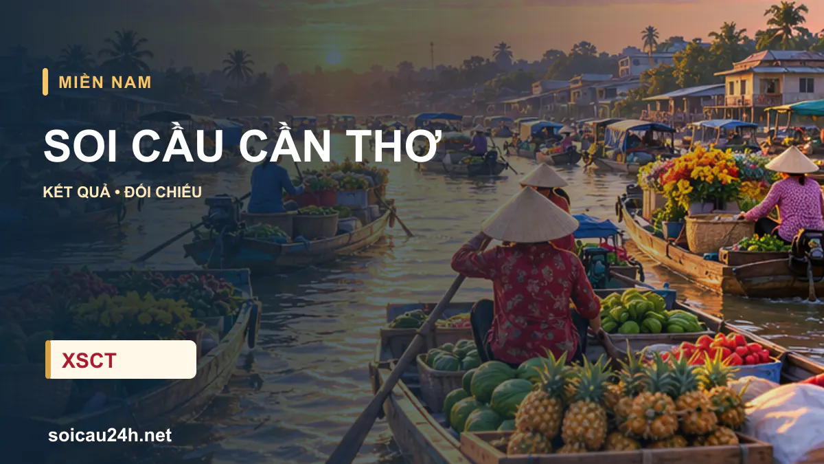 Cảnh CẦN THƠ minh họa bài soi cầu xổ số địa phương.