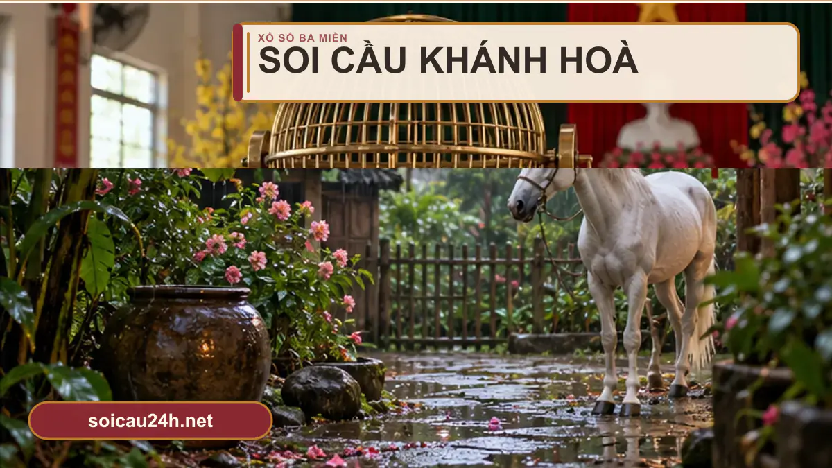 Minh họa dự đoán XSKH - Soi cầu xổ số Khánh Hoà theo phong cách xổ số Việt Nam.