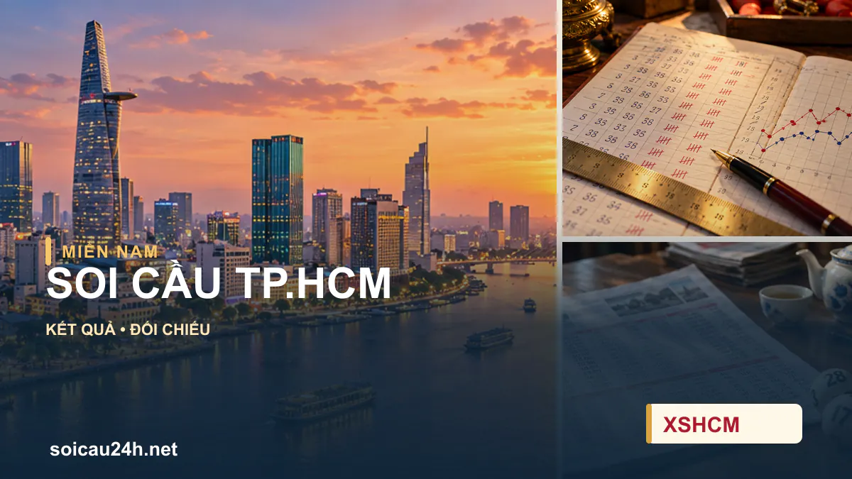 Cảnh TP.HCM minh họa bài soi cầu xổ số địa phương.