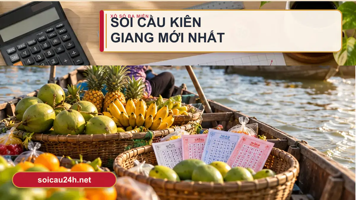 Minh họa dự đoán XSKG - Soi cầu xổ số Kiên Giang mới nhất theo phong cách xổ số Việt Nam.