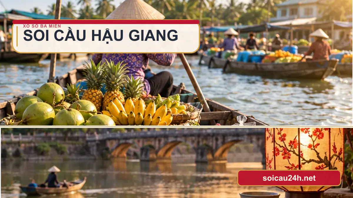 Minh họa dự đoán XSHG - Soi cầu xổ số Hậu Giang theo phong cách xổ số Việt Nam.