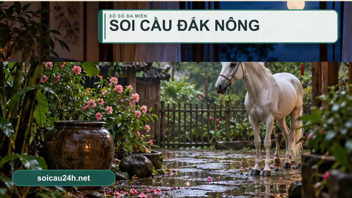 Minh họa dự đoán XSDNO - Soi cầu xổ số Đắk Nông theo phong cách xổ số Việt Nam.