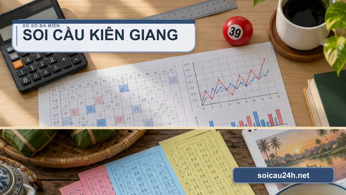 Minh họa dự đoán XSKG - Soi cầu xổ số Kiên Giang theo phong cách xổ số Việt Nam.