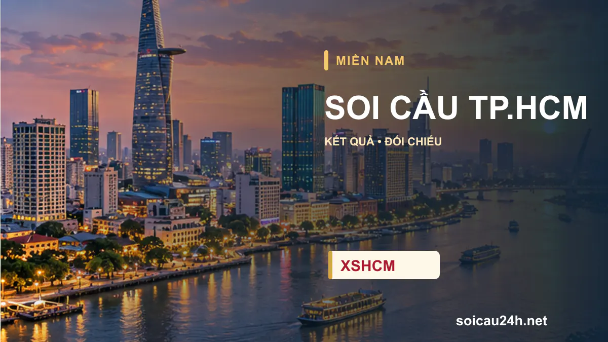 Cảnh TP.HCM minh họa bài soi cầu xổ số địa phương.