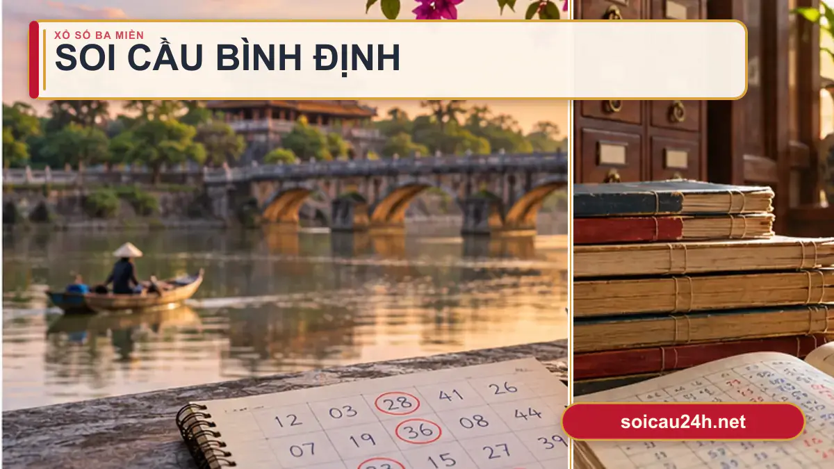 Minh họa dự đoán XSBDI - Soi cầu xổ số Bình Định theo phong cách xổ số Việt Nam.