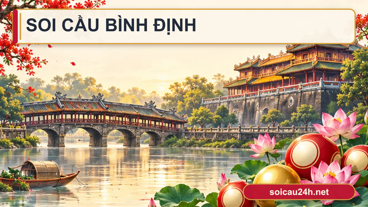 Minh họa dự đoán XSBDI - Soi cầu xổ số Bình Định theo phong cách xổ số Việt Nam.