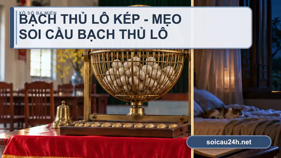 Minh họa minh họa bạch Thủ Lô Kép - Mẹo Soi Cầu Bạch Thủ Lô.