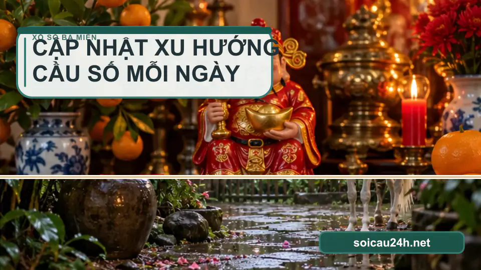 Minh họa minh họa cập Nhật Xu Hướng Cầu Số Mỗi Ngày.
