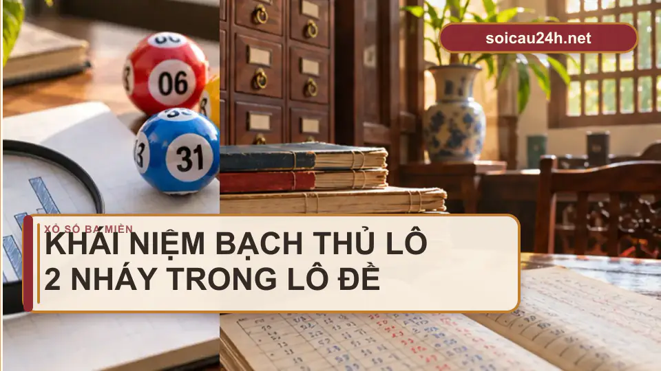 Minh họa minh họa khái Niệm Bạch Thủ Lô 2 Nháy Trong Lô Đề.