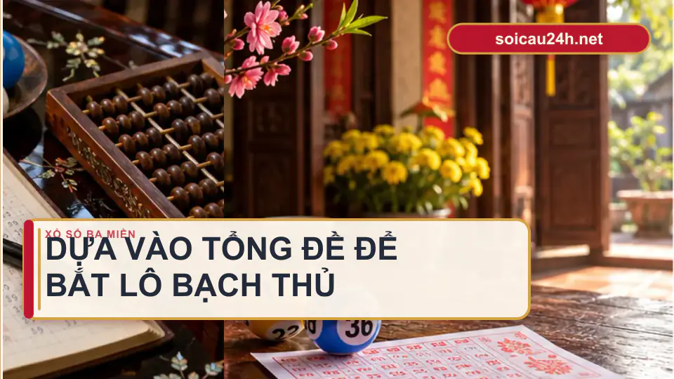 Minh họa minh họa dựa Vào Tổng Đề Để Bắt Lô Bạch Thủ.