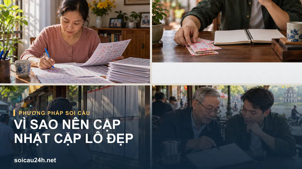 Hình minh họa Vì Sao Nên Cập Nhật Cặp Lô Đẹp.