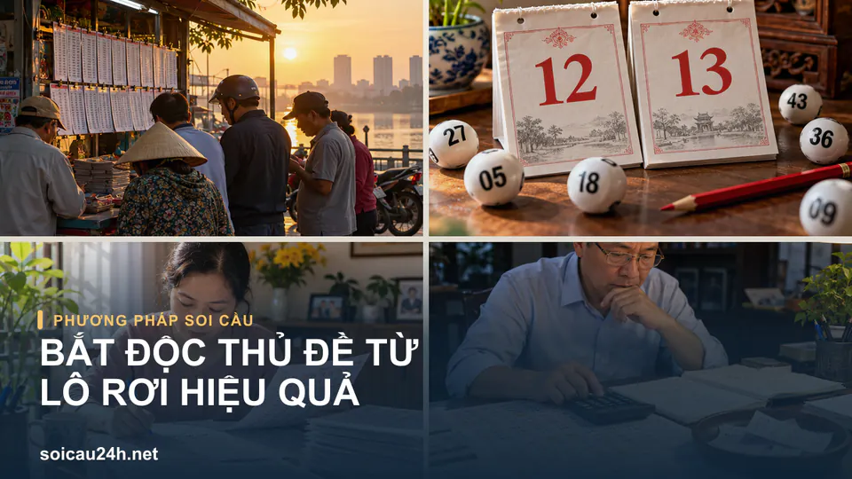 Hình minh họa Bắt Độc Thủ Đề Từ Lô Rơi Hiệu Quả.
