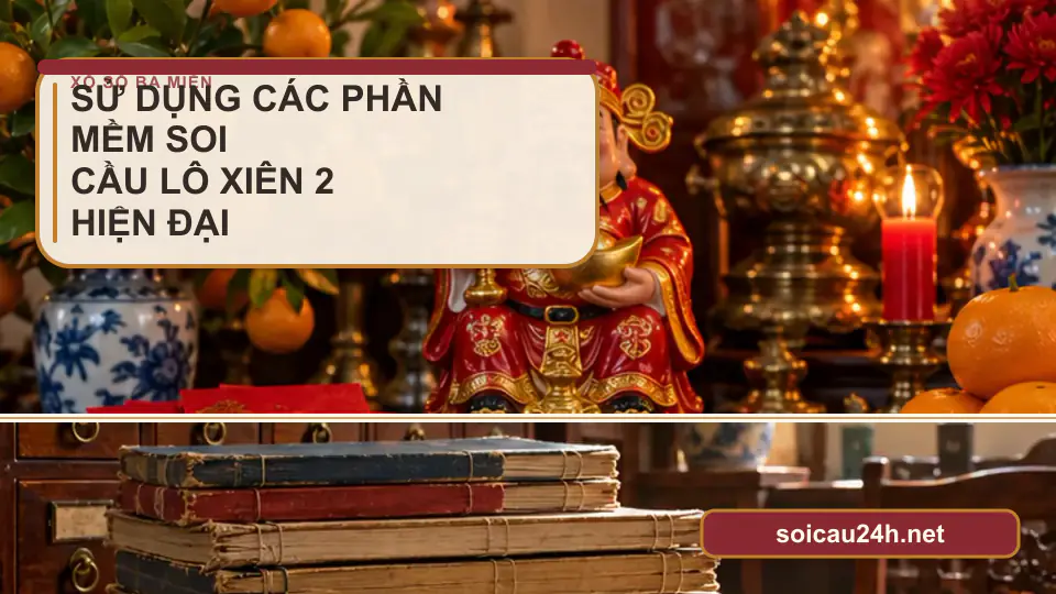 Minh họa minh họa sử Dụng Các Phần Mềm Soi Cầu Lô Xiên 2 Hiện Đại.