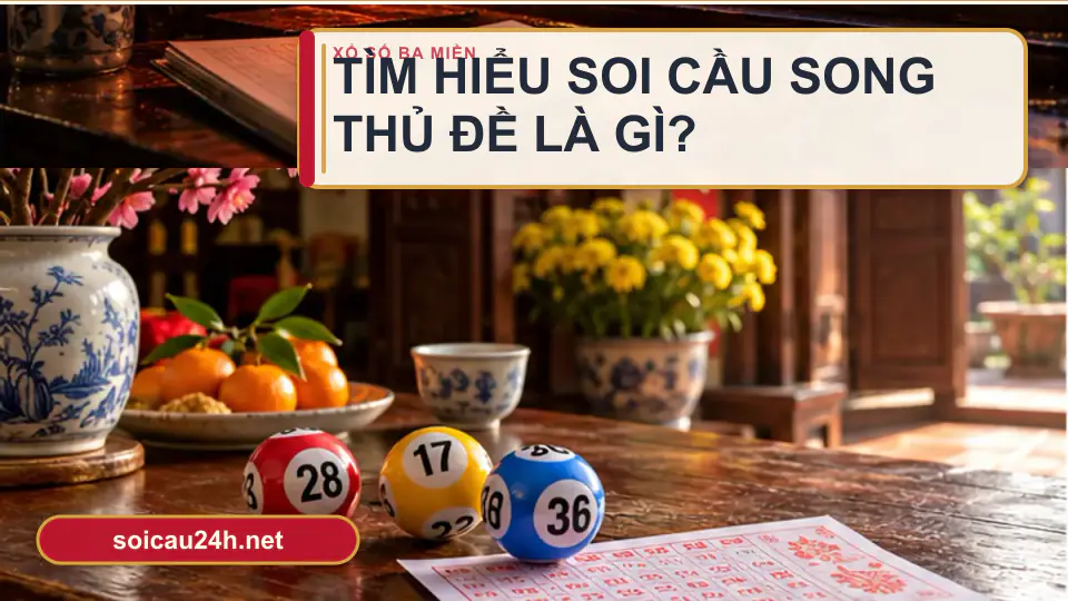 Minh họa minh họa tìm Hiểu Soi Cầu Song Thủ Đề Là Gì?.