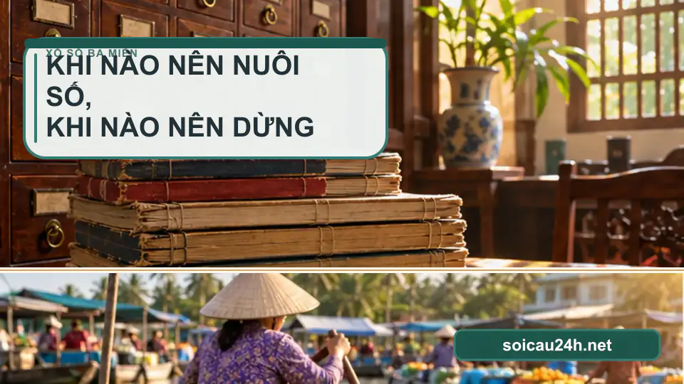Minh họa minh họa khi Nào Nên Nuôi Số, Khi Nào Nên Dừng.