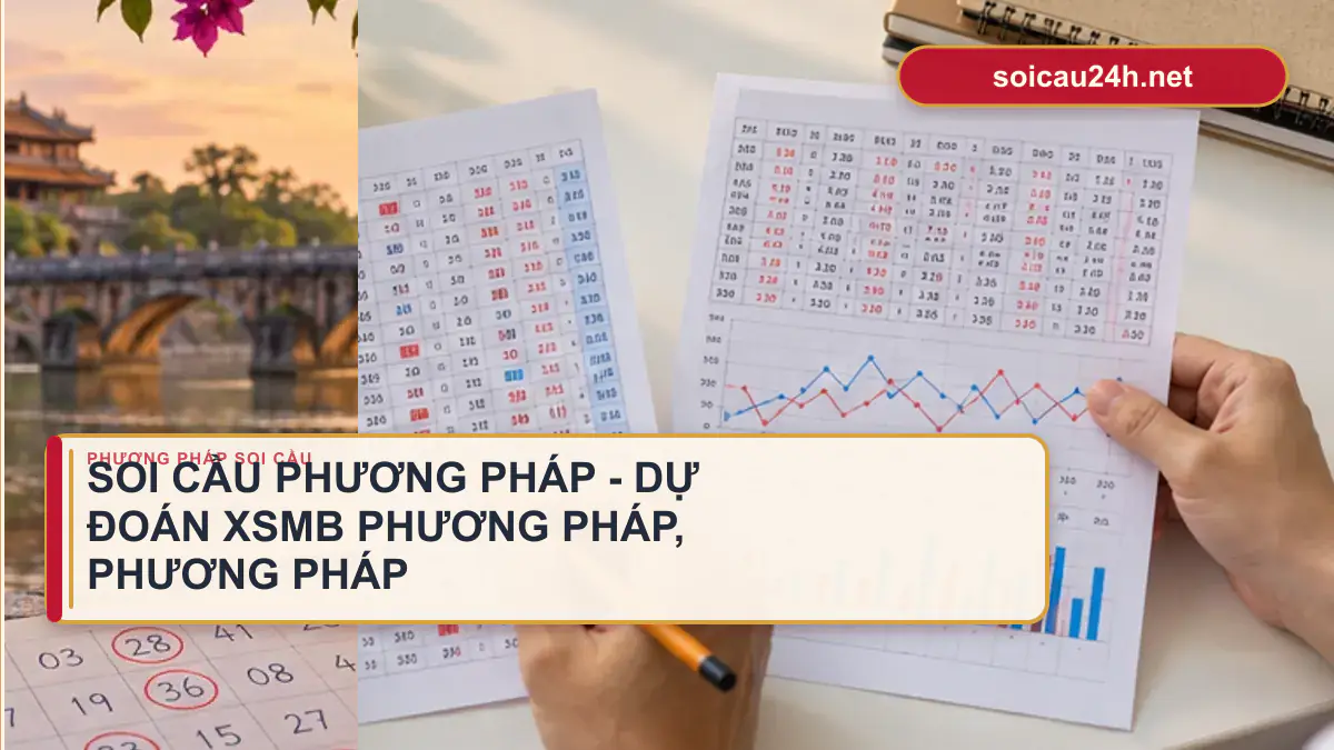 Minh họa soi cầu phương pháp - Dự đoán XSMB phương pháp, phương pháp theo phong cách xổ số Việt Nam.
