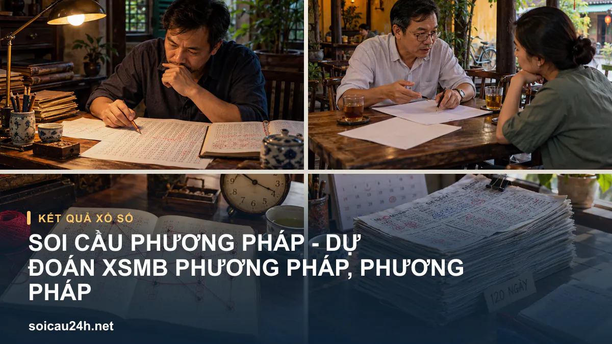 Hình minh họa Soi cầu phương pháp - Dự đoán XSMB phương pháp, phương pháp.