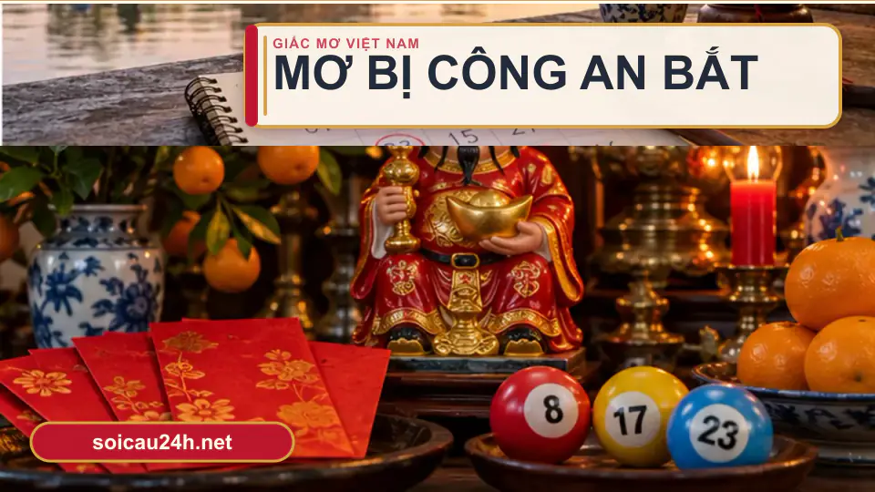 Minh họa minh họa mơ Bị Công An Bắt.