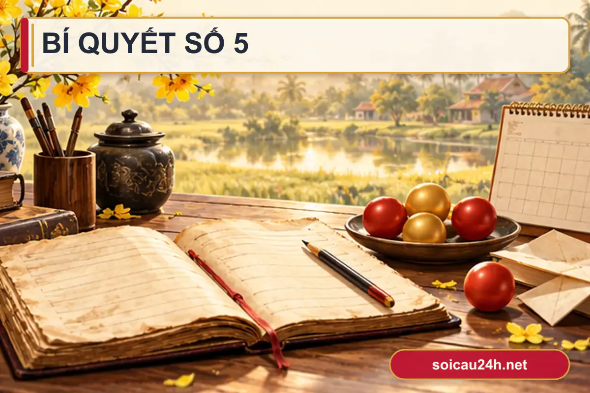 Sơ đồ minh họa bí quyết số 5.